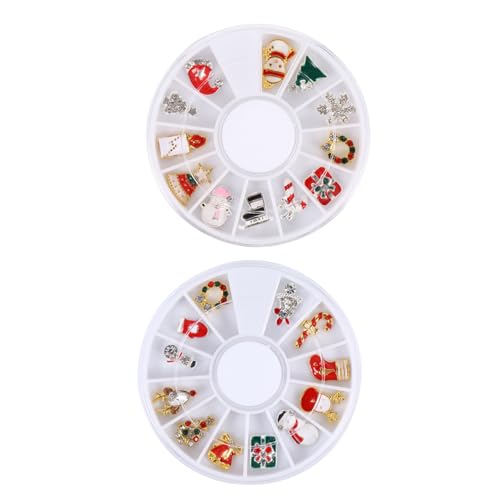 minkissy 2 Sätze Maniküre Aus Weihnachtlicher Legierung Perlen Nagelkunstaufkleber Weihnachtsdekorationen Weihnachtsnagelanhänger Geburtsstein 3d-nagelaufkleber Reize Strasssteine 2boxen*2 minkissy 2 Sätze Maniküre Aus Weihnachtlicher Legierung Perlen Nagelkunstaufkleber Weihnachtsdekorationen Weihnachtsnagelanhänger Geburtsstein 3d-nagelaufkleber Reize Strasssteine 2boxen*2 von minkissy
