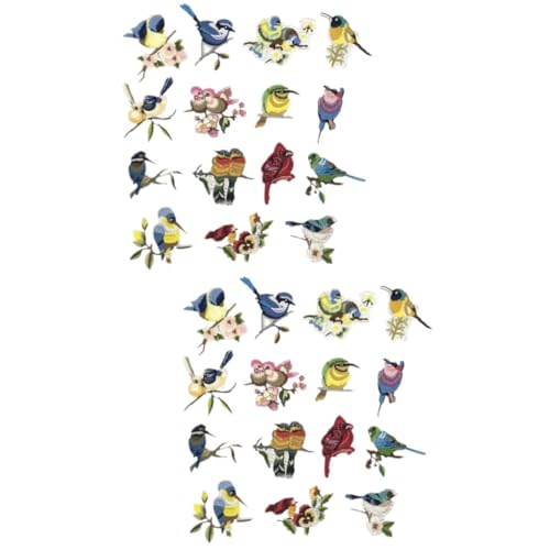 minkissy 2 Sätze Teiliges Tiermotiv Patches Aufnähen Für Kleidung Diy Accessoires Bastelprojekte Langlebig Vielseitig Für Kreative Anwendungen 15 Stücke * 2 minkissy 2 Sätze Teiliges Tiermotiv Patches Aufnähen Für Kleidung Diy Accessoires Bastelprojekte Langlebig Vielseitig Für Kreative Anwendungen 15 Stücke * 2 von minkissy