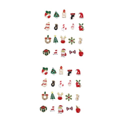 minkissy 2 Sätze Weihnachts-nagel-diamant Nagelkunst-anhänger Nagel Kunst Dekoration Nagelkunst-edelsteine Strassstein Für Nägel Nagelstecker Reize Nagel Strass Legierung 20 Stück * 2 minkissy 2 Sätze Weihnachts-nagel-diamant Nagelkunst-anhänger Nagel Kunst Dekoration Nagelkunst-edelsteine Strassstein Für Nägel Nagelstecker Reize Nagel Strass Legierung 20 Stück * 2 von minkissy