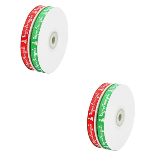 minkissy 2 Sätze Weihnachtsband Ribbon Bandfeile Weihnachtsdeko Weihnachtsdeko Dekobänder Schleife Weißes Band Geschenkbänder Ein Verpackungsband Geschenkstreifen Polyester Rot 2 Stücke * 2 minkissy 2 Sätze Weihnachtsband Ribbon Bandfeile Weihnachtsdeko Weihnachtsdeko Dekobänder Schleife Weißes Band Geschenkbänder Ein Verpackungsband Geschenkstreifen Polyester Rot 2 Stücke * 2 von minkissy