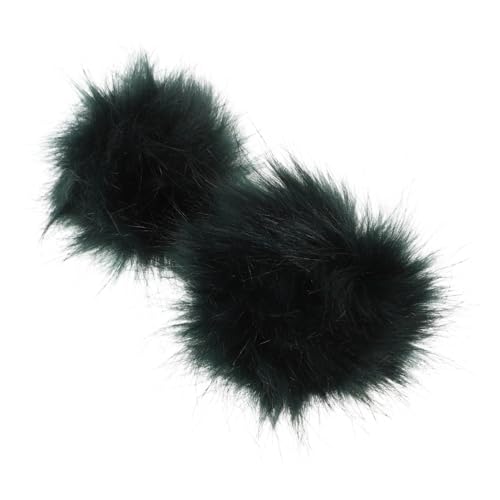 minkissy 2 Stück Fellknäuel-anhänger Hut-anhänger Flauschige Pompons Pelzbommel Für Mützen Künstliche Pompons Handgefertigter Ball Pompons Für Mützen Dark Green Kunstfell minkissy 2 Stück Fellknäuel-anhänger Hut-anhänger Flauschige Pompons Pelzbommel Für Mützen Künstliche Pompons Handgefertigter Ball Pompons Für Mützen Dark Green Kunstfell von minkissy