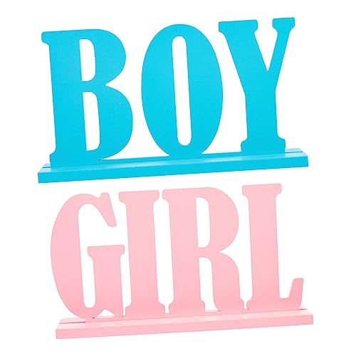 minkissy 2 Stück Holz Gender Reveal Deko Teilig Leichte Langlebige Partydekoration mit Buntem LED Licht für Babyparty Geburtstag Neugeborenen Einsetzbar minkissy 2 Stück Holz Gender Reveal Deko Teilig Leichte Langlebige Partydekoration mit Buntem LED Licht für Babyparty Geburtstag Neugeborenen Einsetzbar von minkissy