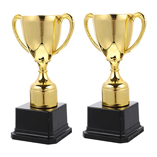 minkissy 2 Stück Kleine Plastik Pokale Goldene Trophäen für Wettbewerbe Belohnungen und Partys Aus Hochwertigem Kunststoff Langlebig und Ansprechend minkissy 2 Stück Kleine Plastik Pokale Goldene Trophäen für Wettbewerbe Belohnungen und Partys Aus Hochwertigem Kunststoff Langlebig und Ansprechend von minkissy
