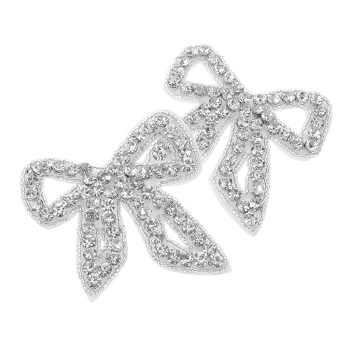 minkissy 2 Stück Schleifen Patch Perlen Patches Für Kleidung Schleifen Strass Patches Rhinestones Kleidungs Applikationen Patch Steife Strass Schleife Kristall Schleifen Applikation minkissy 2 Stück Schleifen Patch Perlen Patches Für Kleidung Schleifen Strass Patches Rhinestones Kleidungs Applikationen Patch Steife Strass Schleife Kristall Schleifen Applikation von minkissy