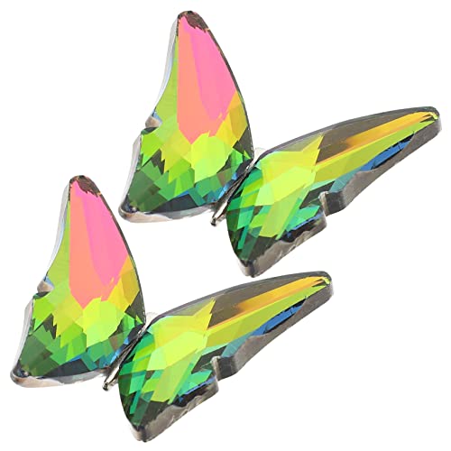 minkissy 2 Stück Schmetterling Applikation Teiliges mit Verzierung Vergoldet Strapazierfähig und Modisch Diy Nähzubehör für Kleidung Schuhe und Taschen Einfache Befestigung durch Nähen oder minkissy 2 Stück Schmetterling Applikation Teiliges mit Verzierung Vergoldet Strapazierfähig und Modisch Diy Nähzubehör für Kleidung Schuhe und Taschen Einfache Befestigung durch Nähen oder von minkissy
