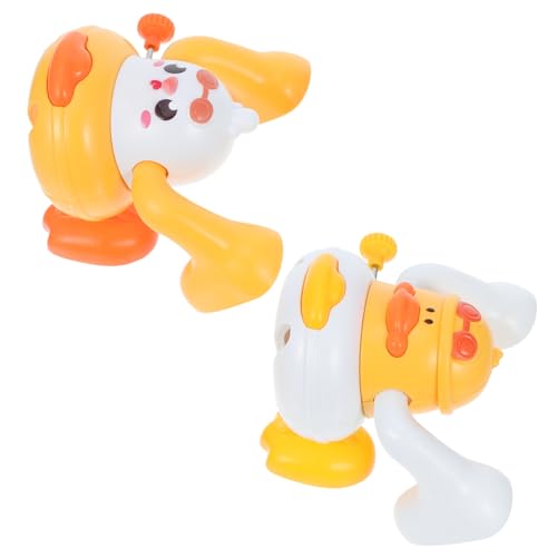 minkissy 2 Stück Vintage Clockwork Springhühnchen für Tumbling Figur für Partytüten Schulaktivitäten und Familienfeiern minkissy 2 Stück Vintage Clockwork Springhühnchen für Tumbling Figur für Partytüten Schulaktivitäten und Familienfeiern von minkissy