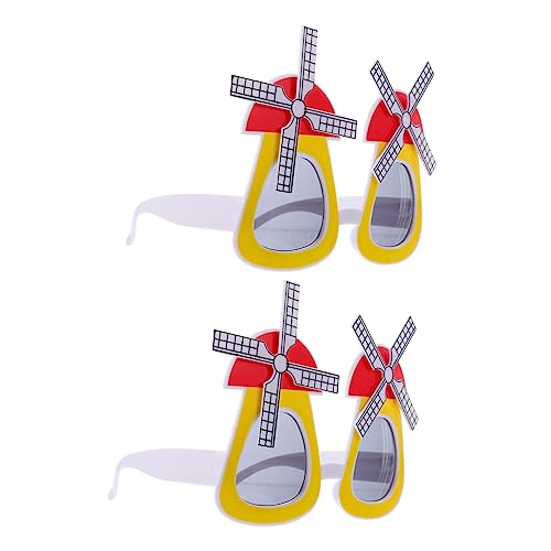 minkissy 2 Stück Windmühlengläser rahmen Neuartige Partybrille Geburtstagsfoto -Foto -Requisiten neuartige Sonnenbrille lustige Partybrille Leichte Cartoon-Brille geburtstag brille Abs minkissy 2 Stück Windmühlengläser rahmen Neuartige Partybrille Geburtstagsfoto -Foto -Requisiten neuartige Sonnenbrille lustige Partybrille Leichte Cartoon-Brille geburtstag brille Abs von minkissy
