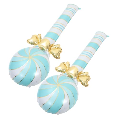 minkissy 2 Stück Zuckerstangenballons für Zuckerstange Ballon Weihnachtsbonbonballon Weihnachtsballon Weihnachten Süßigkeiten-Ballon Süßigkeiten-Party-Luftballons Aluminiumfolie Himmelblau minkissy 2 Stück Zuckerstangenballons für Zuckerstange Ballon Weihnachtsbonbonballon Weihnachtsballon Weihnachten Süßigkeiten-Ballon Süßigkeiten-Party-Luftballons Aluminiumfolie Himmelblau von minkissy