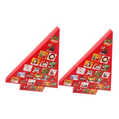 minkissy 2 Stücke Weihnachts Adventskalender Boxen zum Befüllen Fächer Leer DIY Geschenkboxen Countdown Kalender für Festliche Tischdekoration und Party Mitgebsel minkissy 2 Stücke Weihnachts Adventskalender Boxen zum Befüllen Fächer Leer DIY Geschenkboxen Countdown Kalender für Festliche Tischdekoration und Party Mitgebsel von minkissy