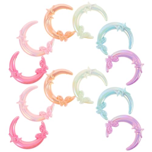 minkissy 20 Stück Acryl Mondperlen für DIY Handyanhänger Schlüsselanhänger Stiftzubehör und Schmuckherstellung Kreative Bastelideen minkissy 20 Stück Acryl Mondperlen für DIY Handyanhänger Schlüsselanhänger Stiftzubehör und Schmuckherstellung Kreative Bastelideen von minkissy
