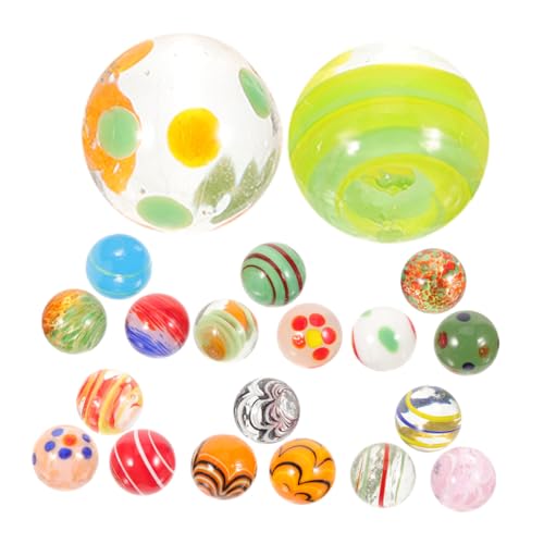 minkissy 20 Stück Teiliges Bunte Glasperlen Handgefertigt Dekorative Glasmurmeln für Fischbecken Murmelspiele DIY Schmuck Glatte Oberfläche Leicht zu Reinigen Lebendige Farben für Heim und minkissy 20 Stück Teiliges Bunte Glasperlen Handgefertigt Dekorative Glasmurmeln für Fischbecken Murmelspiele DIY Schmuck Glatte Oberfläche Leicht zu Reinigen Lebendige Farben für Heim und von minkissy