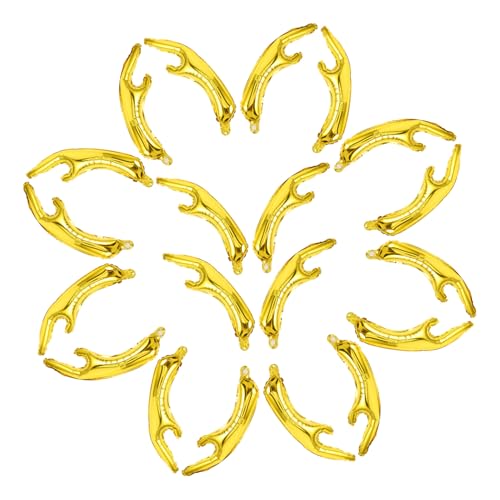 minkissy 20 Stück Teiliges Goldene Hirschgeweih Folienballons Weihnachtliche Aluminiumfolie Aufblasbare Rentier Dekoration für Festliche Partys Kreative Foto Requisiten Kinderfreundlich und von minkissy