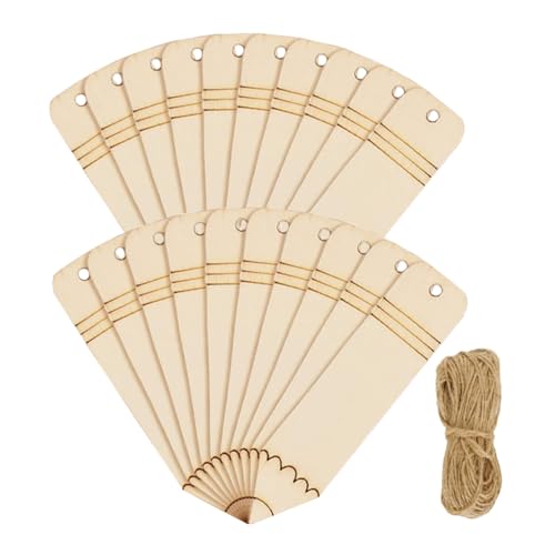 minkissy 20 Stück Teiliges Holz Lesezeichen Bleistift Form Blanko zum Basteln und Gravieren mit Bohrung für DIY Dekoration Vielseitig Einsetzbar als Lesezeichen Schmuck und Beschriftung von minkissy