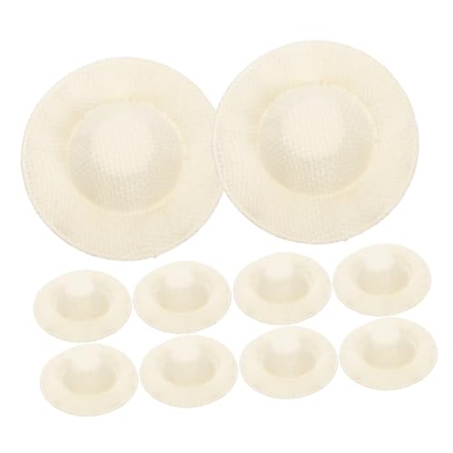 minkissy 20 Stück Teiliges Mini Strohhut aus Gewebtem Puppenhut Zubehör für DIY Bastelarbeiten Miniatur Hüte für Puppenhaus Deko und Kreative Handwerksprojekte Hautfreundlich Langlebig minkissy 20 Stück Teiliges Mini Strohhut aus Gewebtem Puppenhut Zubehör für DIY Bastelarbeiten Miniatur Hüte für Puppenhaus Deko und Kreative Handwerksprojekte Hautfreundlich Langlebig von minkissy
