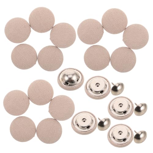 minkissy 20 Stück Teiliges Runde Stoffbezogene Baseball Cap Knöpfe Einfache Nahtlose Hut Reparatur Snap Buttons Langlebig Verstellbar Modisch für Kappen und Hüte Khaki minkissy 20 Stück Teiliges Runde Stoffbezogene Baseball Cap Knöpfe Einfache Nahtlose Hut Reparatur Snap Buttons Langlebig Verstellbar Modisch für Kappen und Hüte Khaki von minkissy