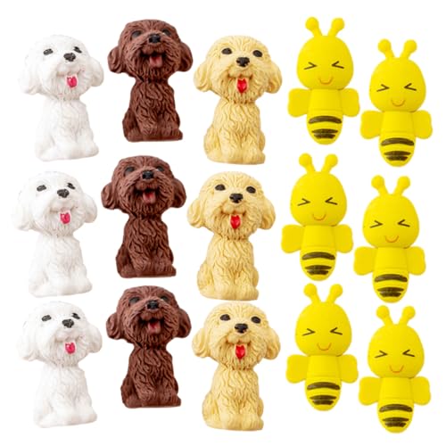 minkissy 20 Stück Teiliges Tierförmiger Mini Radiergummis für Verschleißfeste Kleine Radierer Multifunktional für Schule Büro und Kreative Lernhilfe Tragbar und Platzsparend minkissy 20 Stück Teiliges Tierförmiger Mini Radiergummis für Verschleißfeste Kleine Radierer Multifunktional für Schule Büro und Kreative Lernhilfe Tragbar und Platzsparend von minkissy