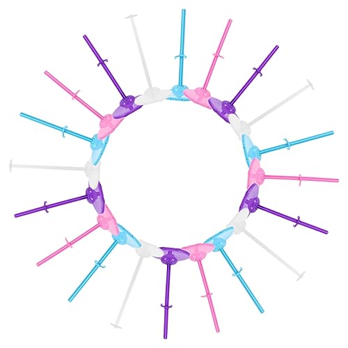 minkissy 20 Stück Verstellbare Puppenständer aus Leichtem Verschleißfestem Material Stabiler Doll Holder für Tisch und Regal Bunte Halterungen zur Sicheren Präsentation und Ordentlichen von minkissy