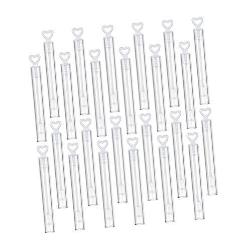 minkissy 24 Stück Herz Seifenblasen Röhrchen Mini Seifenblasen für Hochzeiten Partys und Feste Plastikröhrchen mit Kreativem Herzdeckel Sicher und Tragbar minkissy 24 Stück Herz Seifenblasen Röhrchen Mini Seifenblasen für Hochzeiten Partys und Feste Plastikröhrchen mit Kreativem Herzdeckel Sicher und Tragbar von minkissy