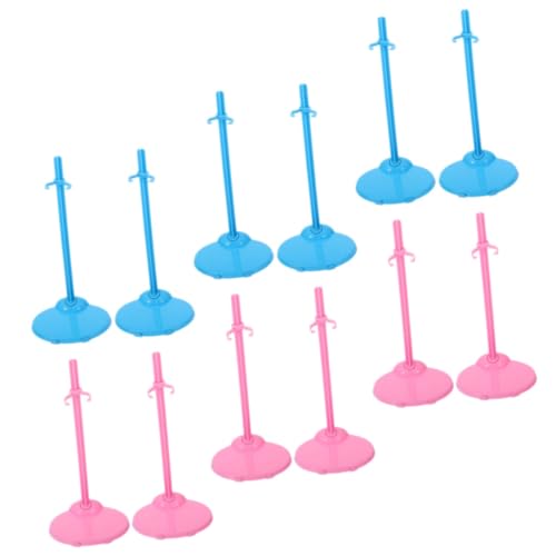 minkissy 24 Stück Teiliges Puppenständer Stabile Kleine Figurenhalter für Puppen Vielseitige Doll Display Stands in Blau und Geeignet für Puppenhäuser Sammlerfiguren und Dekoration minkissy 24 Stück Teiliges Puppenständer Stabile Kleine Figurenhalter für Puppen Vielseitige Doll Display Stands in Blau und Geeignet für Puppenhäuser Sammlerfiguren und Dekoration von minkissy
