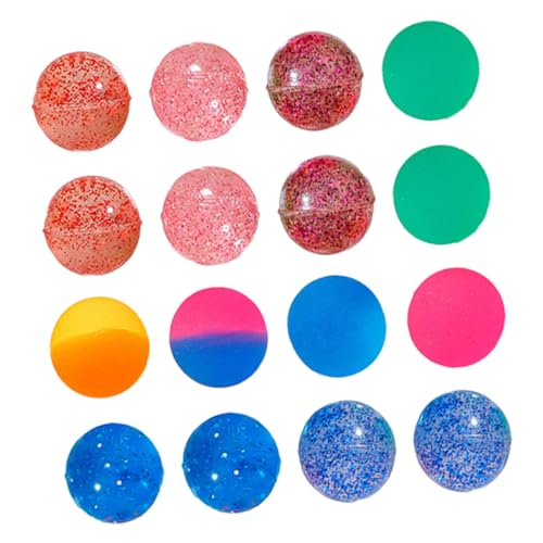minkissy 25 Stück Bouncy Balls für Hochspringende Gummibälle als Partygeschenk oder Mitbringsel für Geburtstagsfeiern Farbenfroh und Spaßig von minkissy