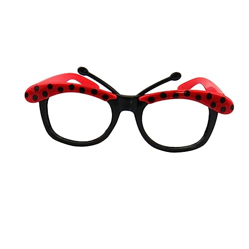 minkissy 3 Paare lustige Festivalbrille Halloween-Brillen leichte Brille Damen Marienkäfer-Kostüm Kostüm rot minkissy 3 Paare lustige Festivalbrille Halloween-Brillen leichte Brille Damen Marienkäfer-Kostüm Kostüm rot von minkissy