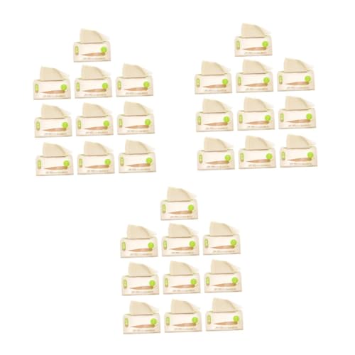 minkissy 3 Stück 10 Make-up-entferner-tuch Gesichtsreinigungstuch Nasses Wasser-seidenpapier Gesichtstücher Ungebleichtes Seidenpapier Flexible Serviette Weiß minkissy 3 Stück 10 Make-up-entferner-tuch Gesichtsreinigungstuch Nasses Wasser-seidenpapier Gesichtstücher Ungebleichtes Seidenpapier Flexible Serviette Weiß von minkissy