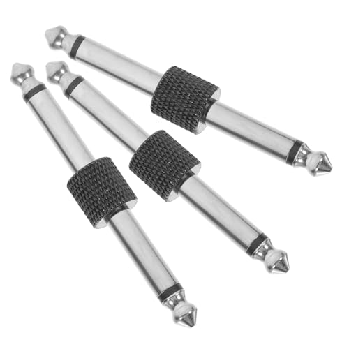 minkissy 3 Stück Gitarrenpedal Adapter Stabile Verbindung für Effektpedale Schwarz für Musiker und Gitarren Zubehör Einfach zu Transportieren Lagern von minkissy