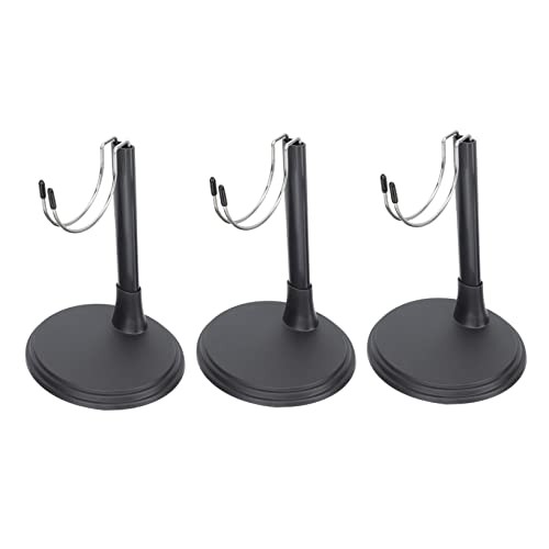 minkissy 3 Stück Puppenständer Schwarz Stabile Puppenhalter mit Breiter Basis Kratzfreie Oberfläche für Puppenpräsentation Dekoration und Spielraumorganisation minkissy 3 Stück Puppenständer Schwarz Stabile Puppenhalter mit Breiter Basis Kratzfreie Oberfläche für Puppenpräsentation Dekoration und Spielraumorganisation von minkissy