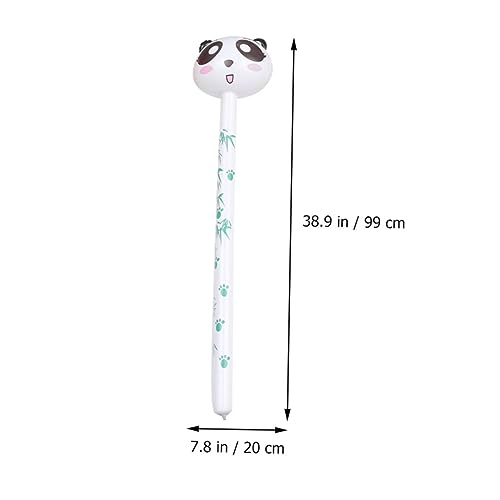 minkissy 3 Stück Teiliges Aufblasbares Pvc tierspielzeug für Schnell Aufblasbar Sicher mit Tiger Panda Elefant Lustiger Langstab als Dekoration und Outdoor Mädchen und Jungen von minkissy