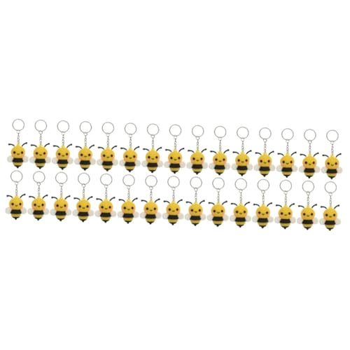 minkissy 30 Stck. Teiliges Bienen Schlüsselanhänger Kreative Cartoon Bienen Bag Pendants Vielseitige Taschen und Rucksackanhänger Leichte Langlebige Partygeschenke und Dekoration minkissy 30 Stck. Teiliges Bienen Schlüsselanhänger Kreative Cartoon Bienen Bag Pendants Vielseitige Taschen und Rucksackanhänger Leichte Langlebige Partygeschenke und Dekoration von minkissy