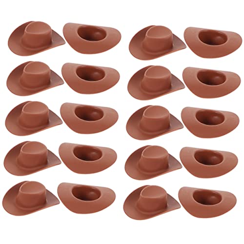 minkissy 30 Stück Teiliges Mini Cowboyhut aus Leichtem Material Filigrane DIY Puppenhüte Kompakte für Puppenhaus Partydekoration Bastelprojekte Braune Mini Hüte für Vielseitigen Einsatz minkissy 30 Stück Teiliges Mini Cowboyhut aus Leichtem Material Filigrane DIY Puppenhüte Kompakte für Puppenhaus Partydekoration Bastelprojekte Braune Mini Hüte für Vielseitigen Einsatz von minkissy