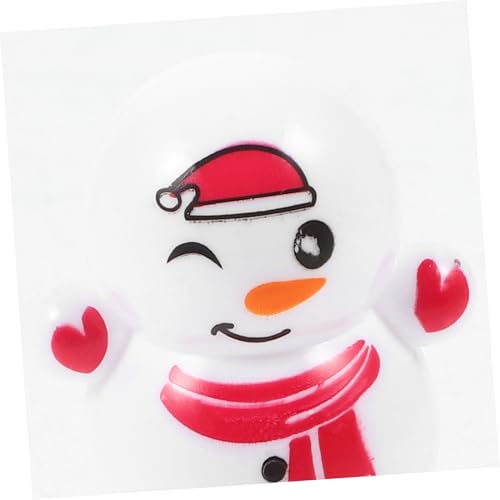 minkissy 30 Stück Teiliges Mini Wackelspielzeug aus Langlebigem Kunststoff Buntes Xmas Design mit Schneemann und Weihnachtsmann Party Mitgebsel für Handlich und minkissy 30 Stück Teiliges Mini Wackelspielzeug aus Langlebigem Kunststoff Buntes Xmas Design mit Schneemann und Weihnachtsmann Party Mitgebsel für Handlich und von minkissy