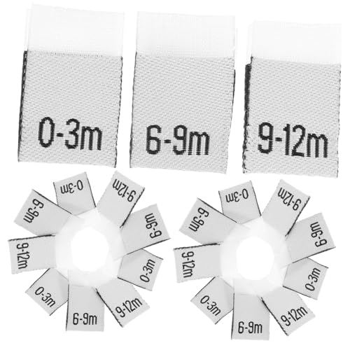 minkissy 300 Stück Monatslabels aus Polyester Neugeborene Kleidung Markierungsetiketten für Monate Praktische Kleidung Aufkleber für Jungen Mädchen zum Einfachen Sortieren und Organisieren minkissy 300 Stück Monatslabels aus Polyester Neugeborene Kleidung Markierungsetiketten für Monate Praktische Kleidung Aufkleber für Jungen Mädchen zum Einfachen Sortieren und Organisieren von minkissy