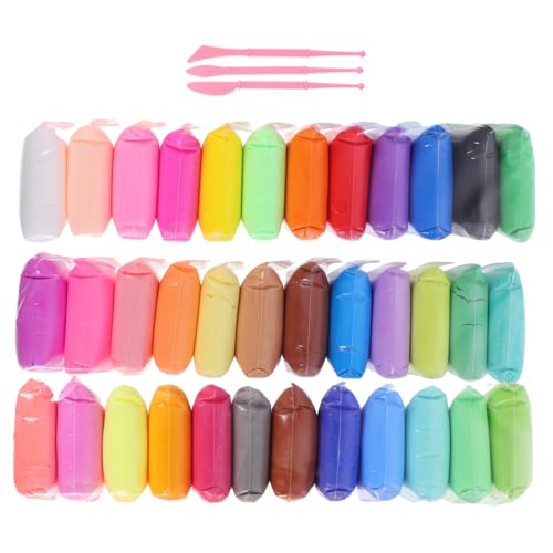 minkissy 36 Packungen Teiliges Ultra leichtes Modelliermasse für Ungiftig Selbsttrocknend Farbenfrohes Clay Craft Kit für Kreative Bastelprojekte und DIY kunsthandwerk Geeignet für Jungen minkissy 36 Packungen Teiliges Ultra leichtes Modelliermasse für Ungiftig Selbsttrocknend Farbenfrohes Clay Craft Kit für Kreative Bastelprojekte und DIY kunsthandwerk Geeignet für Jungen von minkissy