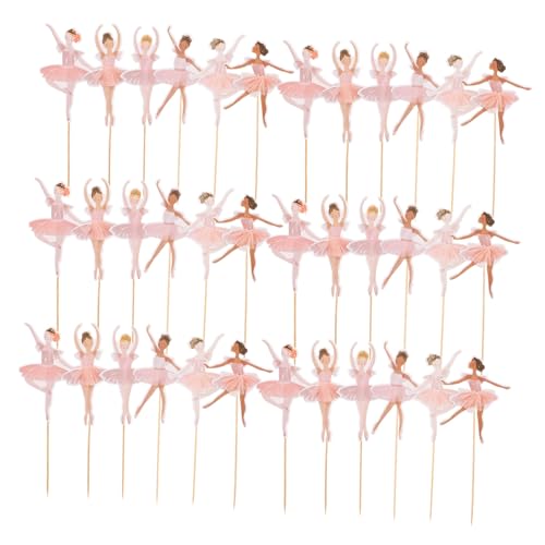minkissy 36 Stück Teiliges Ballerina Cake Topper Rosa Tanzende Ballett Mädchen Tortendeko für Babyparty Geburtstag Muffins Kuchen Dessert Partydekoration minkissy 36 Stück Teiliges Ballerina Cake Topper Rosa Tanzende Ballett Mädchen Tortendeko für Babyparty Geburtstag Muffins Kuchen Dessert Partydekoration von minkissy