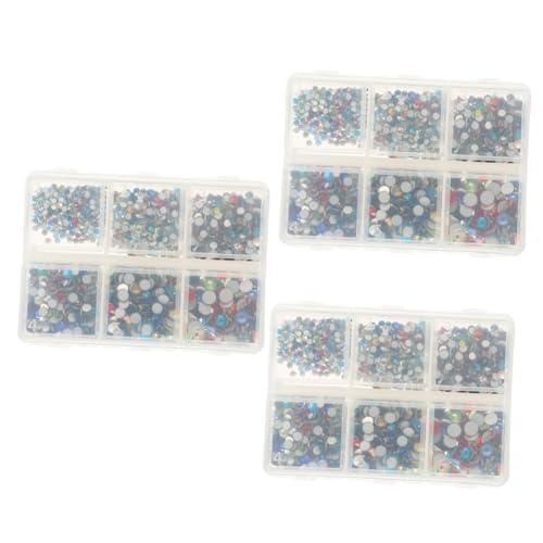 minkissy 3sätze Flachrückige Strasssteine Für Nageldesign Aufbewahrung Glitzersteine Aus Glas Für Diy Nagelkunst Bastelprojekte Und Kreative Dekorationen minkissy 3sätze Flachrückige Strasssteine Für Nageldesign Aufbewahrung Glitzersteine Aus Glas Für Diy Nagelkunst Bastelprojekte Und Kreative Dekorationen von minkissy