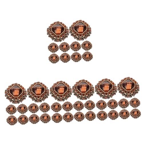 minkissy 4 Sätze Metallknöpfe Knopf Kleid Verschluss Kragen Nähen Befestigung Befestigen Kostümknöpfe Pulloverknöpfe Mantelknöpfe Brown Strasssteine 10 Stück * 4 minkissy 4 Sätze Metallknöpfe Knopf Kleid Verschluss Kragen Nähen Befestigung Befestigen Kostümknöpfe Pulloverknöpfe Mantelknöpfe Brown Strasssteine 10 Stück * 4 von minkissy