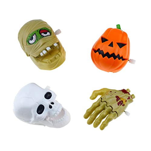 minkissy 4 Stück Halloween Aufziehspielzeug Lernspielzeug für Kürbis und Skelett für Halloween Partys Mitgebsel minkissy 4 Stück Halloween Aufziehspielzeug Lernspielzeug für Kürbis und Skelett für Halloween Partys Mitgebsel von minkissy