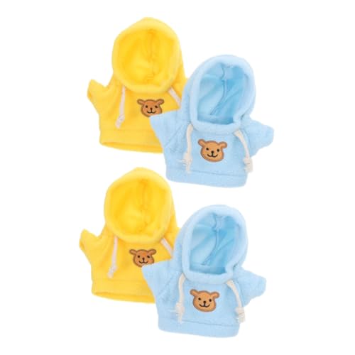 minkissy 4 Stück Miniatur Plüsch Bär Kleidung Niedliche Outfits für Stofftiere Kreative Kostüm Zubehör für Puppen und Sammlerstücke minkissy 4 Stück Miniatur Plüsch Bär Kleidung Niedliche Outfits für Stofftiere Kreative Kostüm Zubehör für Puppen und Sammlerstücke von minkissy
