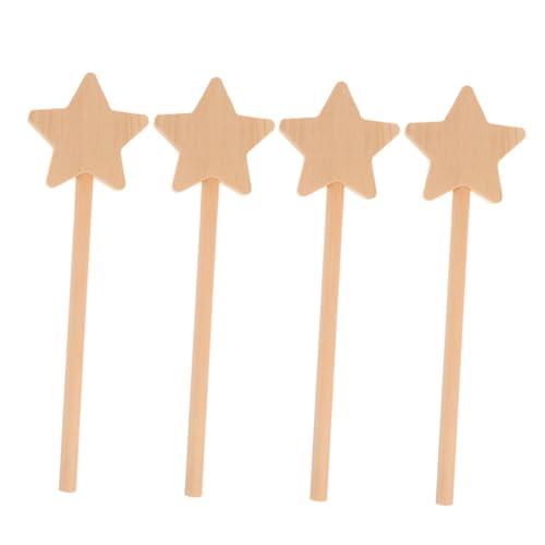 minkissy 4 Stück Teiliges DIY Holz Feenstab Set für Unbehandelte Bemalbare Zauberstäbe mit Sternen Design Kreatives Bastelspielzeug für Rollenspiele Bühnenauftritte und Partydekoration minkissy 4 Stück Teiliges DIY Holz Feenstab Set für Unbehandelte Bemalbare Zauberstäbe mit Sternen Design Kreatives Bastelspielzeug für Rollenspiele Bühnenauftritte und Partydekoration von minkissy