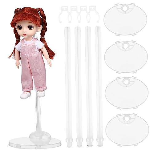 minkissy 4 Stück Transparente Puppenständer Verstellbare Halter für Puppen Actionfiguren für Schaufenster Persönliche Sammlungen Einfache Montage für Puppen Display Aufbewahrung minkissy 4 Stück Transparente Puppenständer Verstellbare Halter für Puppen Actionfiguren für Schaufenster Persönliche Sammlungen Einfache Montage für Puppen Display Aufbewahrung von minkissy