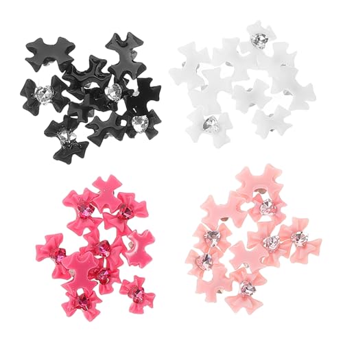 minkissy 40 Stück Teiliges Diy Maniküre Charms Schleifen Nagelkunst Zubehör für Nageldesigns Langlebig und Einfach Anzuwenden für Nagelliebhaber und Profis minkissy 40 Stück Teiliges Diy Maniküre Charms Schleifen Nagelkunst Zubehör für Nageldesigns Langlebig und Einfach Anzuwenden für Nagelliebhaber und Profis von minkissy