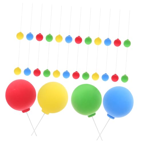 minkissy 40 Stück Teiliges Mini Luftballon Cake Topper aus Farbigem Runde Deko Kugeln für Geburtstagstorten Vielseitige Kuchenaufsätze zur Festlichen Tortendekoration minkissy 40 Stück Teiliges Mini Luftballon Cake Topper aus Farbigem Runde Deko Kugeln für Geburtstagstorten Vielseitige Kuchenaufsätze zur Festlichen Tortendekoration von minkissy