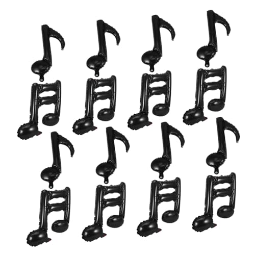 minkissy 40 Stück Teiliges Musiknoten Aluminiumfolie Ballon Schwarze Musikparty Dekoration Vielseitig für Hochzeiten Geburtstage Konzerte und Band Themenfeiern Einfache Befüllung Stilvolles minkissy 40 Stück Teiliges Musiknoten Aluminiumfolie Ballon Schwarze Musikparty Dekoration Vielseitig für Hochzeiten Geburtstage Konzerte und Band Themenfeiern Einfache Befüllung Stilvolles von minkissy