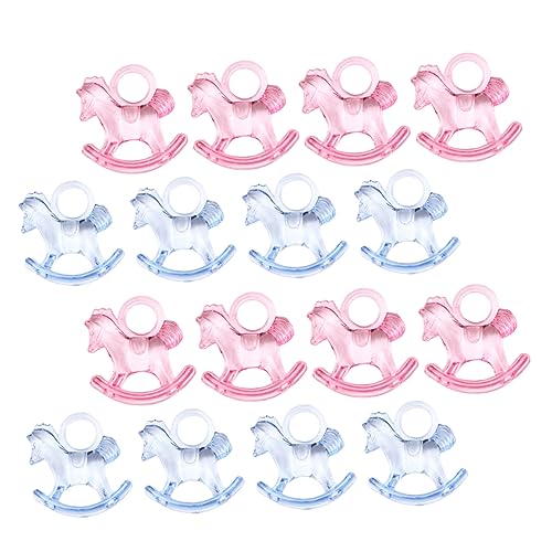 minkissy 48 Stück Teiliges Acryl Schaukelpferd Mini Desktop Dekoration Transparenter Rocking Horse Ornament DIY Party Tisch Schmuck Rosa und Blau Leichtes Acrylmaterial für Wohnzimmer und minkissy 48 Stück Teiliges Acryl Schaukelpferd Mini Desktop Dekoration Transparenter Rocking Horse Ornament DIY Party Tisch Schmuck Rosa und Blau Leichtes Acrylmaterial für Wohnzimmer und von minkissy