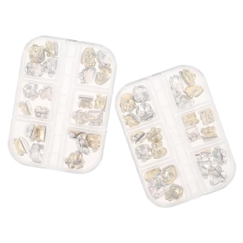 minkissy 48 Stück Teiliges Transparente Glas-strasssteine Flach mit Glänzendem Finish für Nail Art DIY Schmuckherstellung Hochzeit Party Tägliche Verwendung minkissy 48 Stück Teiliges Transparente Glas-strasssteine Flach mit Glänzendem Finish für Nail Art DIY Schmuckherstellung Hochzeit Party Tägliche Verwendung von minkissy
