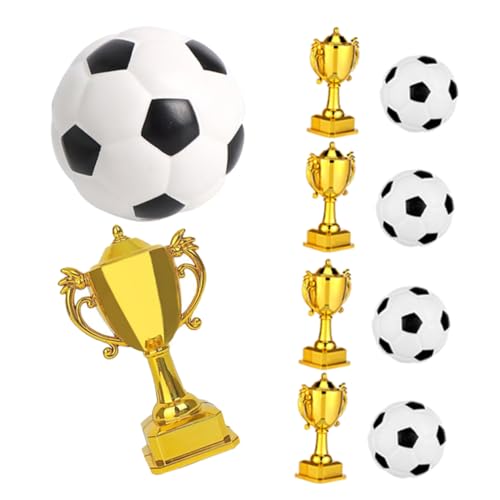 minkissy 5 Sätze Plastiktrophäen für Kuchen Dekorationen Kleine Auszeichnungen für Kindergeburtstagsfeiern und Sport Events als Tischdeko für Fußballpartys minkissy 5 Sätze Plastiktrophäen für Kuchen Dekorationen Kleine Auszeichnungen für Kindergeburtstagsfeiern und Sport Events als Tischdeko für Fußballpartys von minkissy