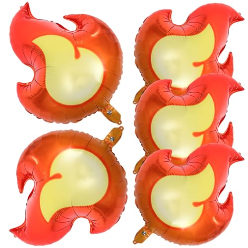 minkissy 5 Stück Feuerwehr Themen Ballons Flammenförmige Aluminium Folienballons für Kindergeburtstag Partydekoration Hochzeit Festlichkeiten Kreative Luftballons für Jungen minkissy 5 Stück Feuerwehr Themen Ballons Flammenförmige Aluminium Folienballons für Kindergeburtstag Partydekoration Hochzeit Festlichkeiten Kreative Luftballons für Jungen von minkissy