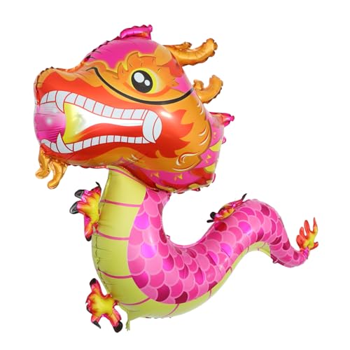 minkissy 5 Stück Pinke Aluminiumfolie Drachenballons Große Chinesische Neujahrsdekoration Vielseitige Partyballons für Innen und Außen Einfache Inflation für Geburtstage Hochzeiten minkissy 5 Stück Pinke Aluminiumfolie Drachenballons Große Chinesische Neujahrsdekoration Vielseitige Partyballons für Innen und Außen Einfache Inflation für Geburtstage Hochzeiten von minkissy