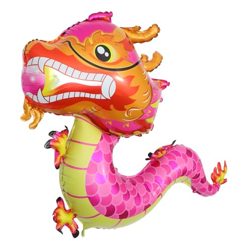 minkissy 5 Stück Teiliges Chinesisches Neujahrs-drachenballon Aluminiumfolie Dekorative Partyballons für Frühlingsfest Geburtstagsfeiern und Festliche Anlässe minkissy 5 Stück Teiliges Chinesisches Neujahrs-drachenballon Aluminiumfolie Dekorative Partyballons für Frühlingsfest Geburtstagsfeiern und Festliche Anlässe von minkissy
